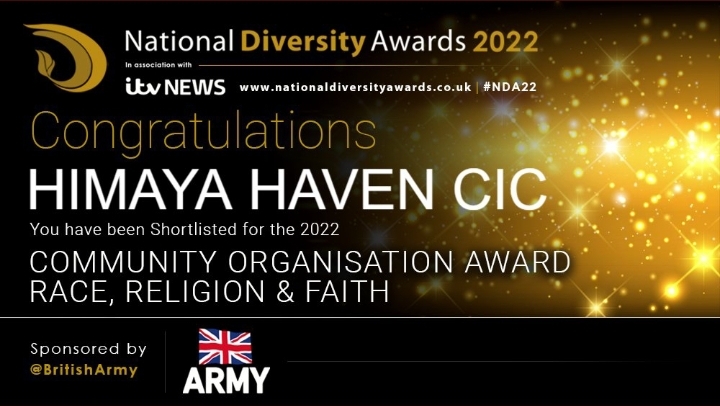 National Diversity Award 2022 Nominees