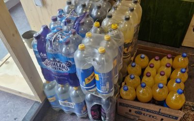 Drinks Donated for Eid